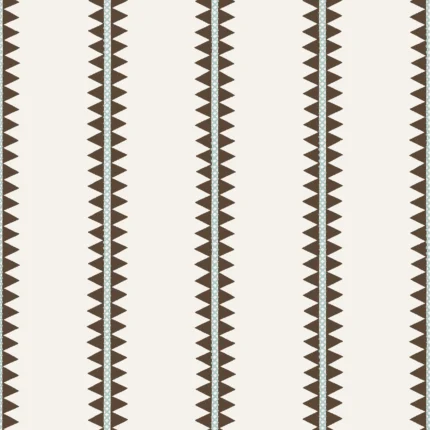 Thibaut RENO STRIPE Brown Mesa Wallpaper T13246