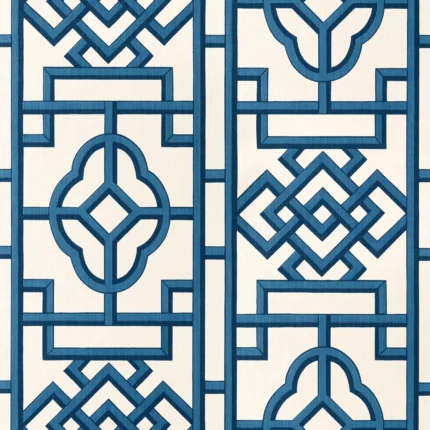 Thibaut GATEWAY wallpaper in Navy