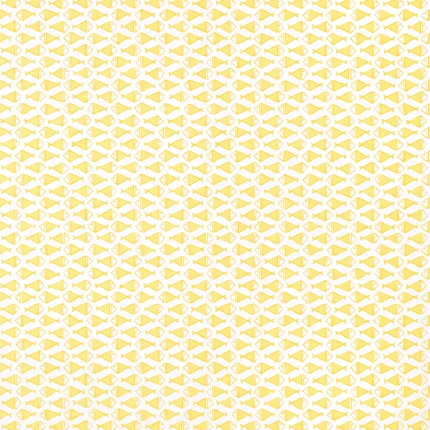 Thibaut PISCES wallpaper in Yellow