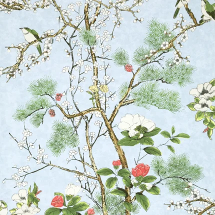 Thibaut KATSURA wallpaper in Spa Blue
