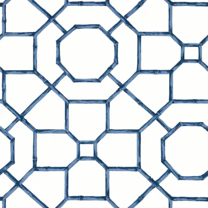 Thibaut ARBOR wallpaper in Navy