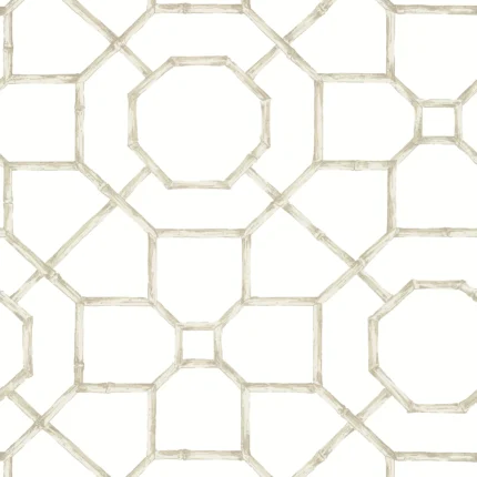 Thibaut ARBOR wallpaper in Flax