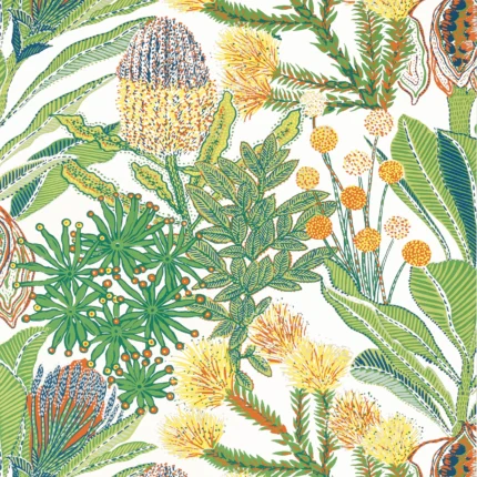 Thibaut PROTEA wallpaper in Brights