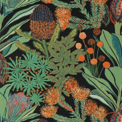 Thibaut PROTEA Black Palm Grove Wallpaper T13926