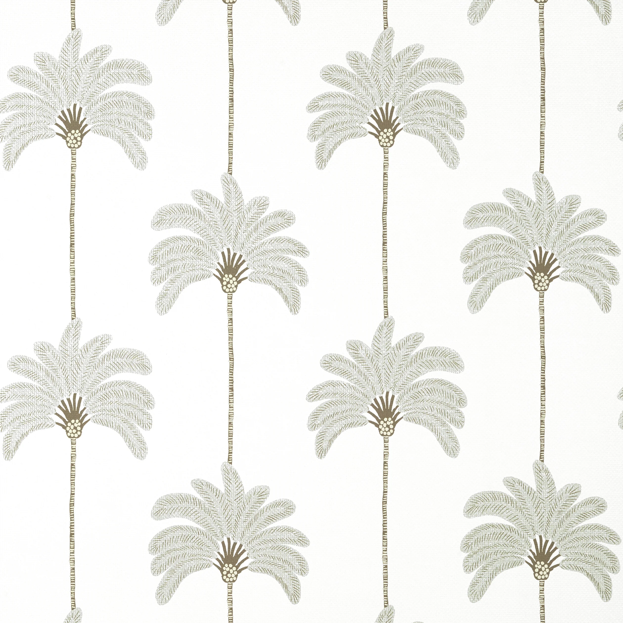 Thibaut SUNSET BOULEVARD Wallpaper in Metallic Silver (T13947) Thibaut SUNSET BOULEVARD Metallic Silver Palm Grove Wallpaper T13947