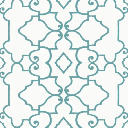 Thibaut OGDEN wallpaper in Turquoise