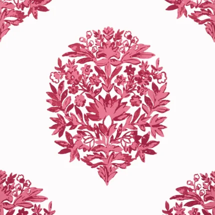 Thibaut RIDGEFIELD wallpaper in Pink