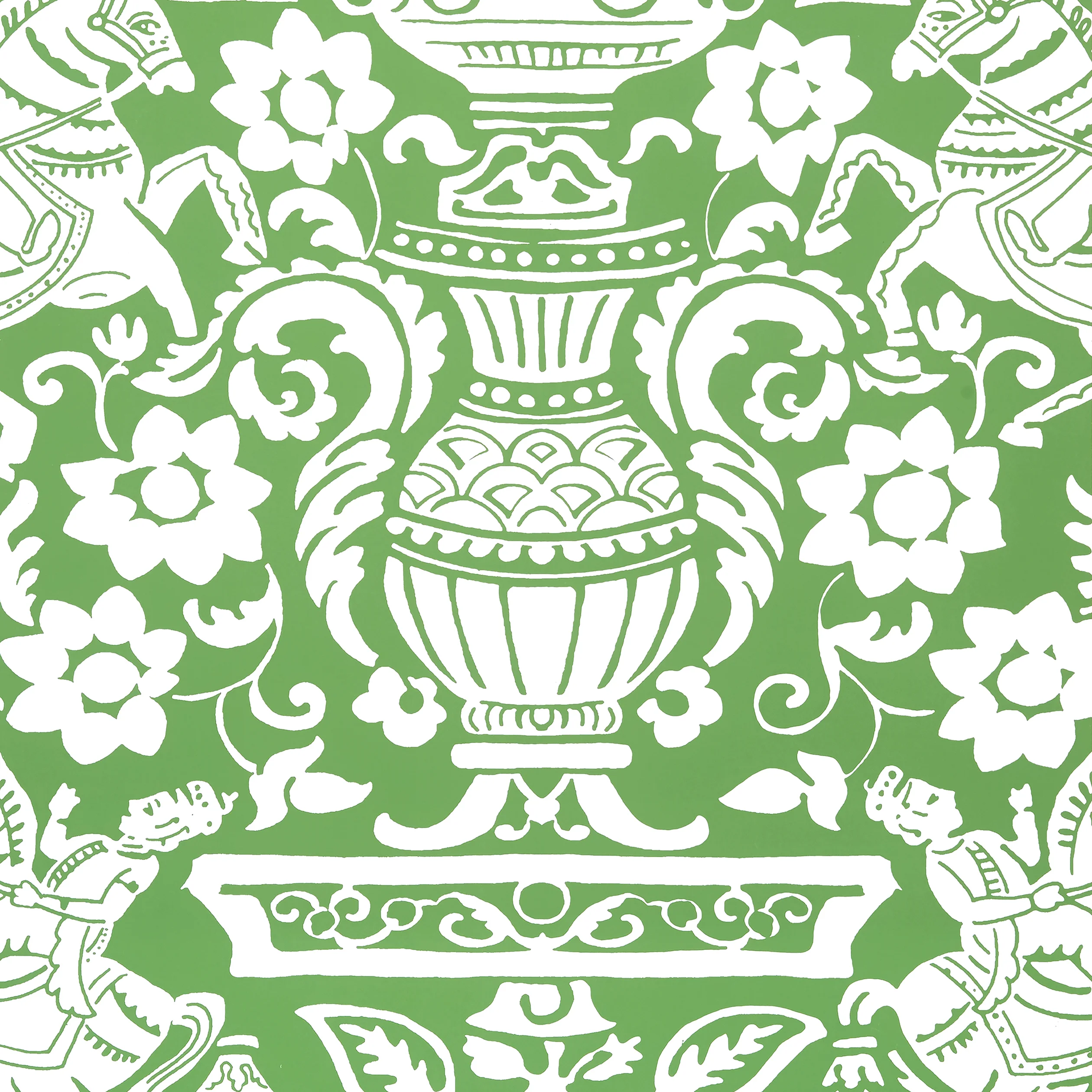 Thibaut GALWAY Wallpaper in Green (T14359) Thibaut GALWAY wallpaper in Green