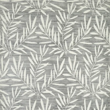 Thibaut SUMMER LEAVES wallpaper in Charcoal