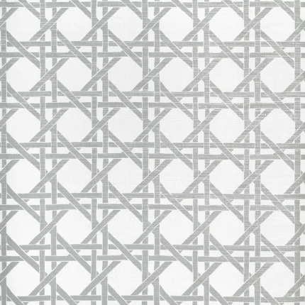 Thibaut CANARY TRELLIS wallpaper in Metallic Silver