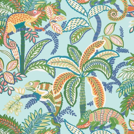 Thibaut IGGY wallpaper in Poolside