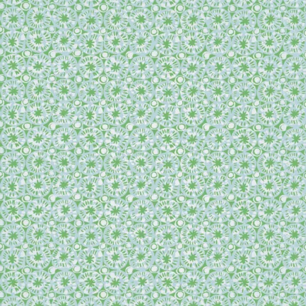 Thibaut SAND DOLLAR wallpaper in Green and Blue
