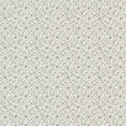 Thibaut SAND DOLLAR wallpaper in Pearl and Charcoal