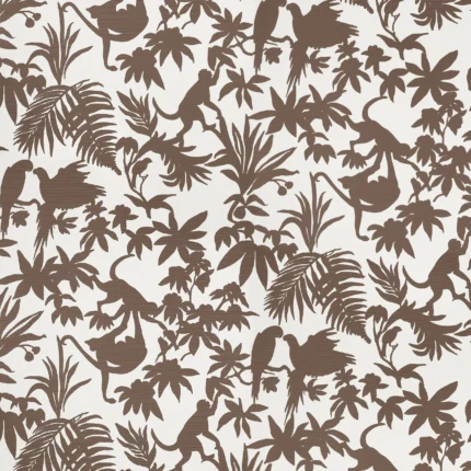 Thibaut ST. KITTS wallpaper in Brown