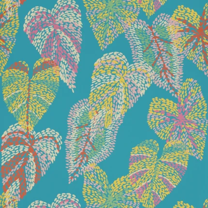 Thibaut DELILA Turquoise Islander Wallpaper T15864