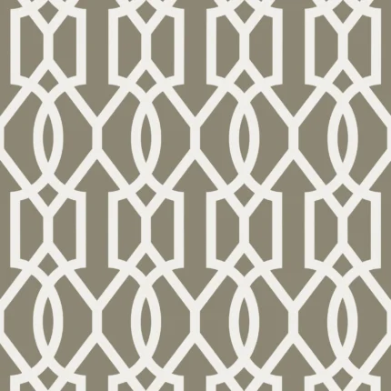 Thibaut DOWNING GATE wallpaper in Grey