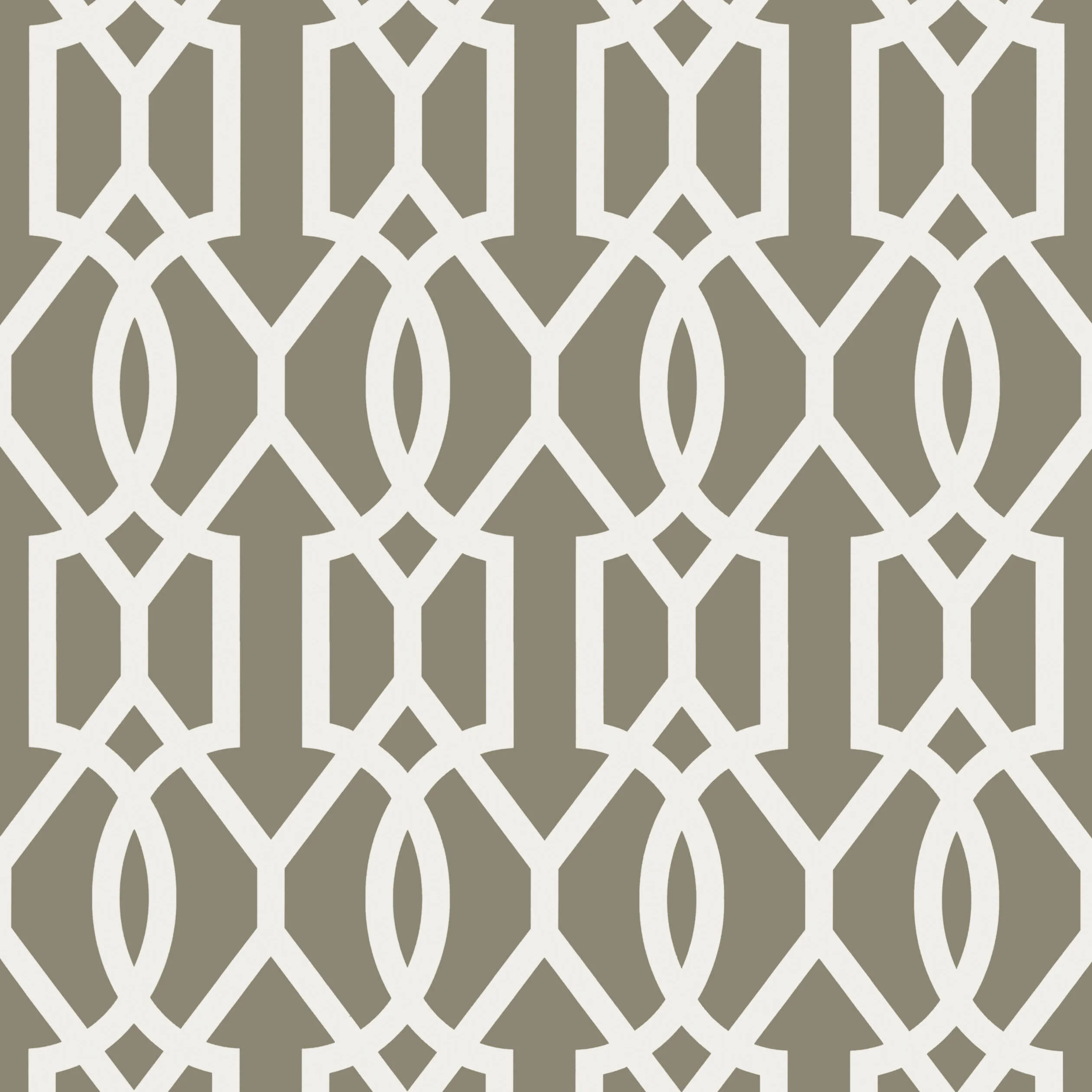 Thibaut DOWNING GATE wallpaper in Grey