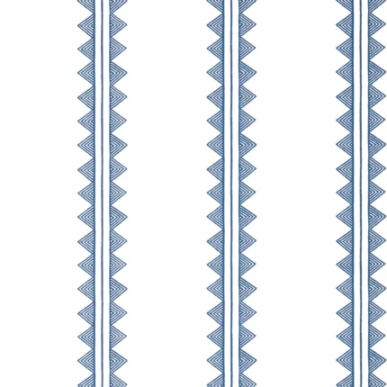 Thibaut AGAVE STRIPE wallpaper in Navy