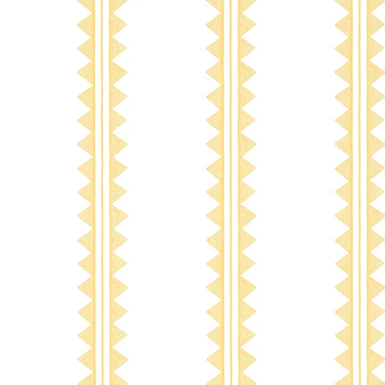 Thibaut AGAVE STRIPE wallpaper in Yellow