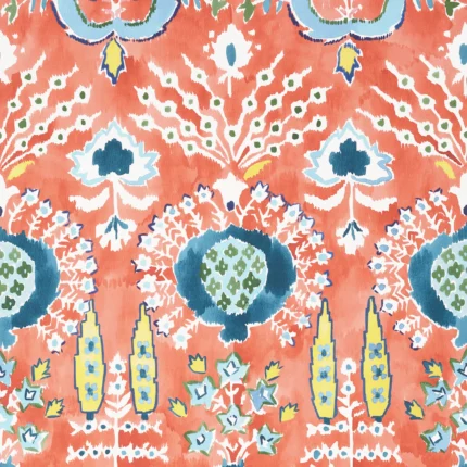 Thibaut MENDOZA SUZANI wallpaper in Coral