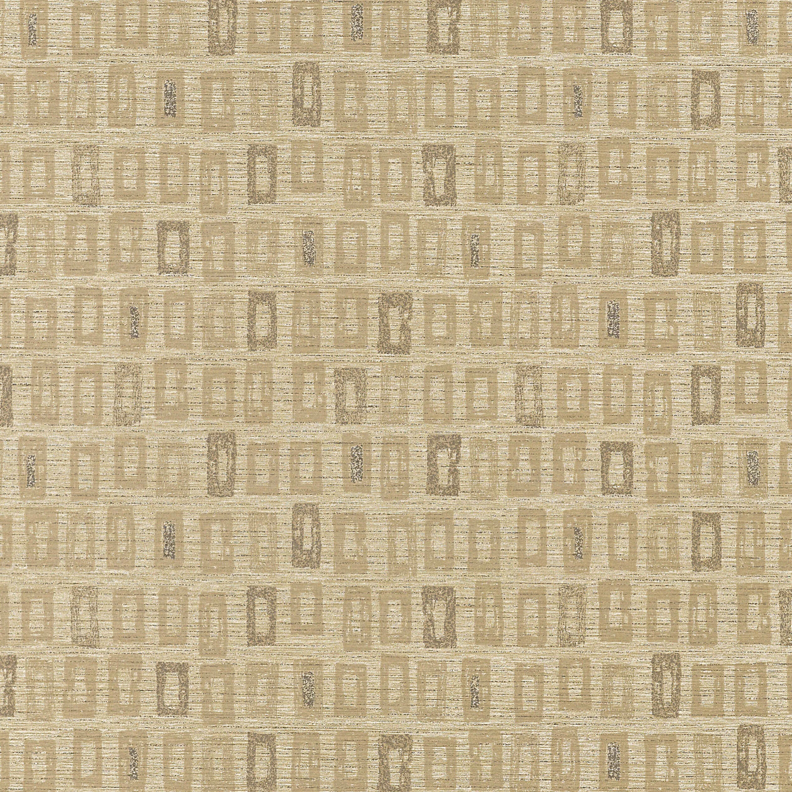 Thibaut KATSU Wallpaper in Metallic on Khaki (T1885) Thibaut KATSU wallpaper in Metallic on Khaki