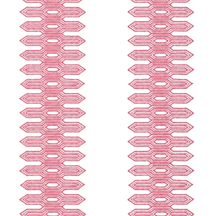 Thibaut NOLA STRIPE wallpaper in Pink