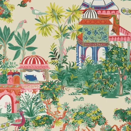 Thibaut MYSTIC GARDEN Cream Eden Wallpaper T20824