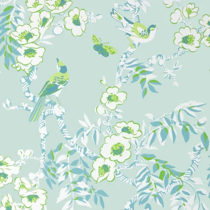 Thibaut YUKIO wallpaper in Spa Blue