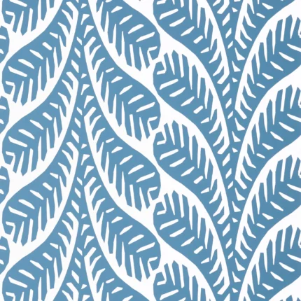 Thibaut GINGER Blue Eden Wallpaper T20848