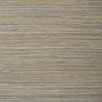 Thibaut RAFFIA PALM wallpaper in Grey