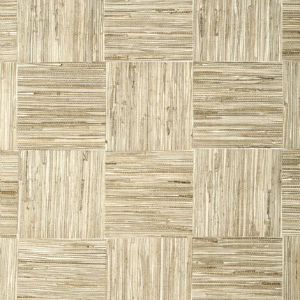 Thibaut MOSAIC WEAVE Natural Grasscloth Resource Wallpaper T24076