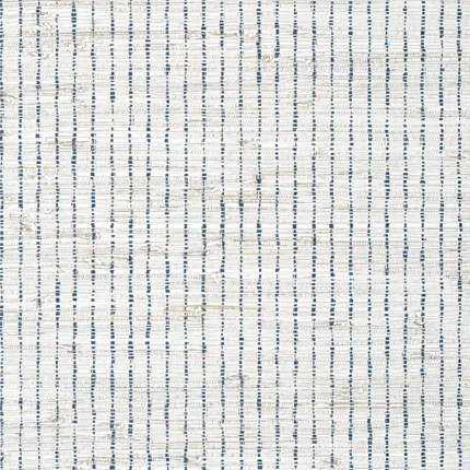 Thibaut SUTTON STRIPE wallpaper in Navy on White