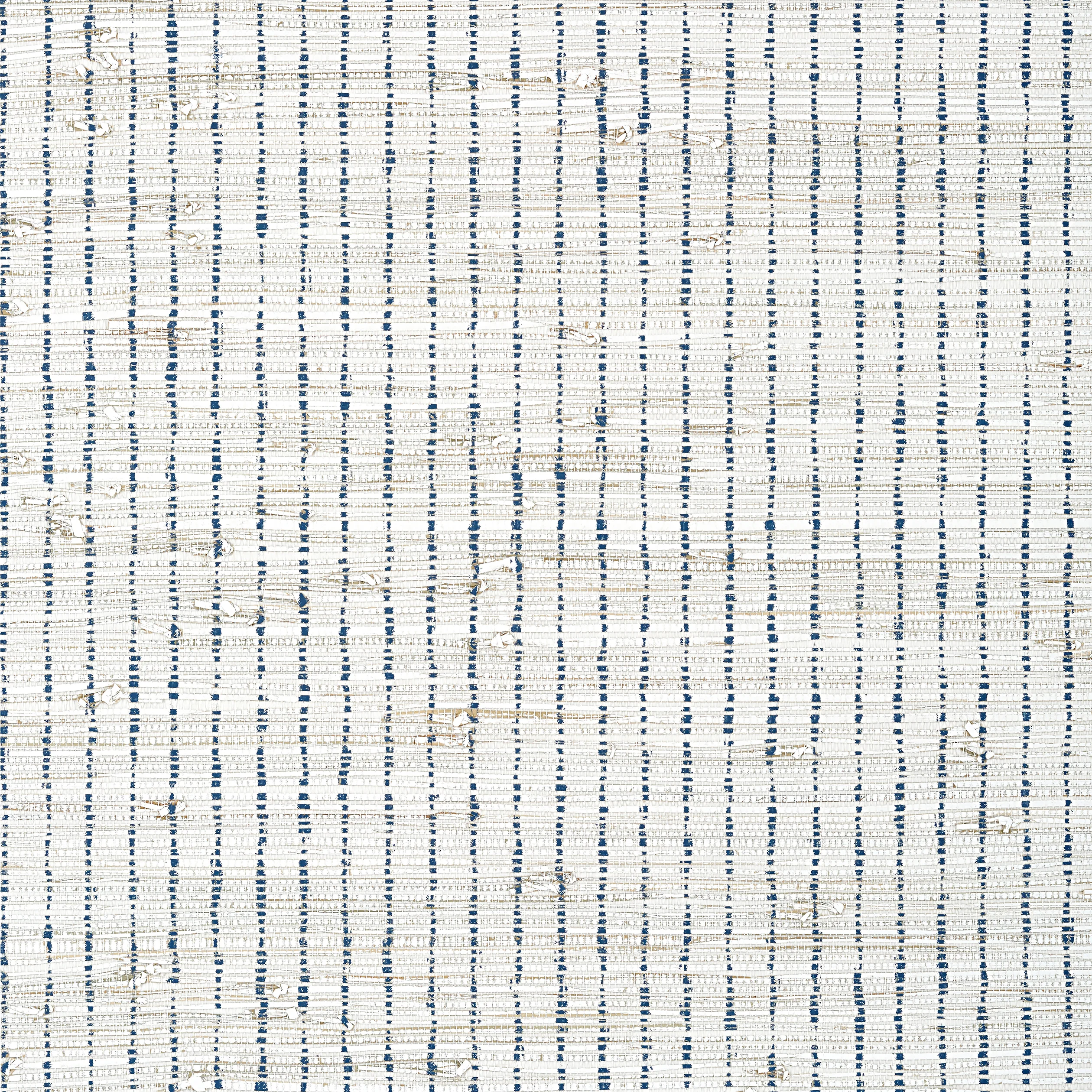 Thibaut SUTTON STRIPE Wallpaper in Navy on White (T24086) Thibaut SUTTON STRIPE Navy on White Grasscloth Resource Wallpaper T24086