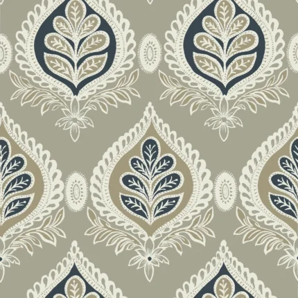 Thibaut MIDLAND wallpaper in Grey