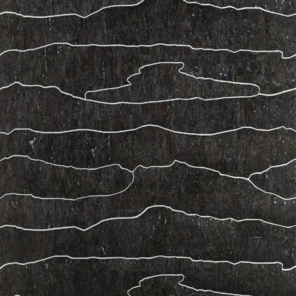 Thibaut CLOUD MOSAIC wallpaper in Black Silver