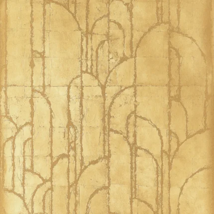 Thibaut DECO MOON wallpaper in Gold