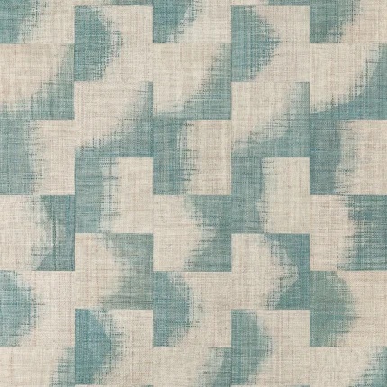 Thibaut RAFFIA SQUARES wallpaper in Mineral