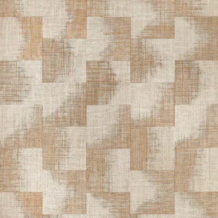 Thibaut RAFFIA SQUARES wallpaper in Beige