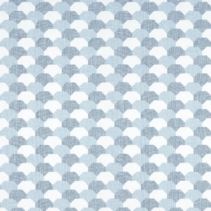 Thibaut HIDDEN HILLS wallpaper in Navy and White
