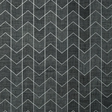 Thibaut CORDOZA WEAVE wallpaper in Charcoal