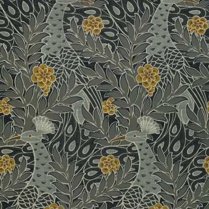 Thibaut DESMOND wallpaper in Black and Charcoal