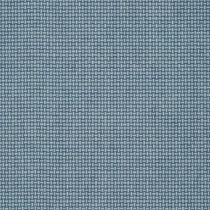Thibaut BAKER WEAVE wallpaper in Navy