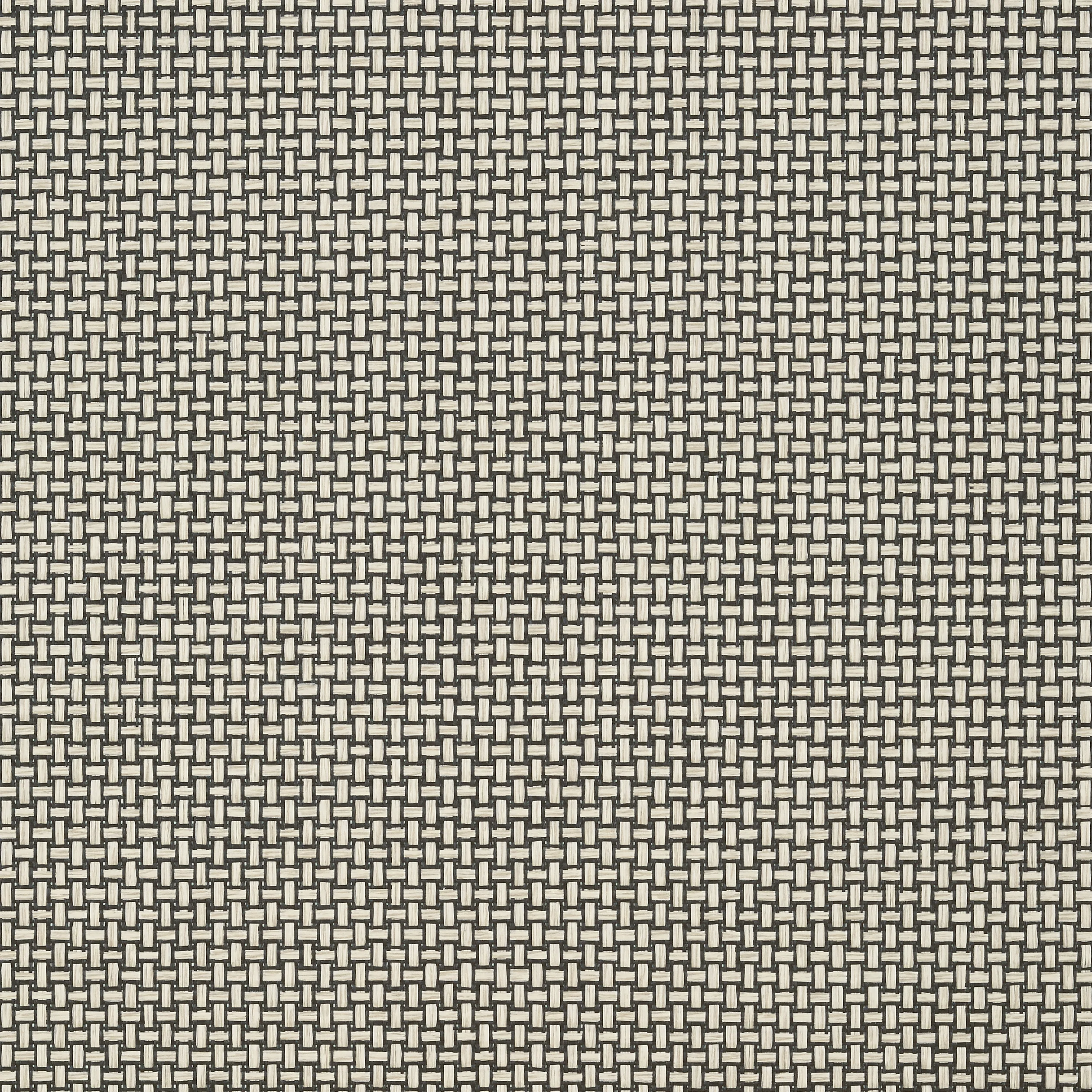 Thibaut BAKER WEAVE Wallpaper in Black on Linen (T2985) Thibaut BAKER WEAVE wallpaper in Black on Linen