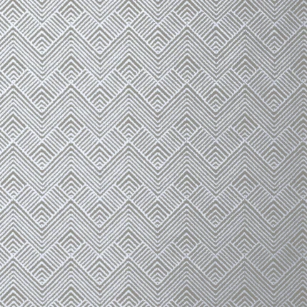 Thibaut OSLO CHEVRON wallpaper in Metallic Silver