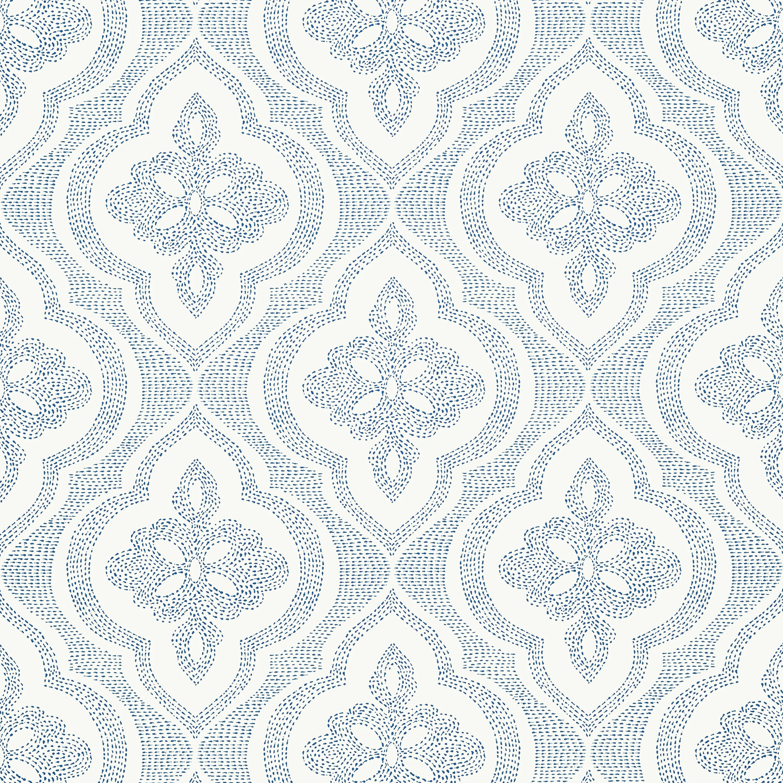 Thibaut OPHELIA Wallpaper in Navy (T2995) Thibaut OPHELIA wallpaper in Navy