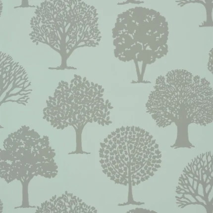 Thibaut RUSSELL SQUARE wallpaper in Linen on Aqua