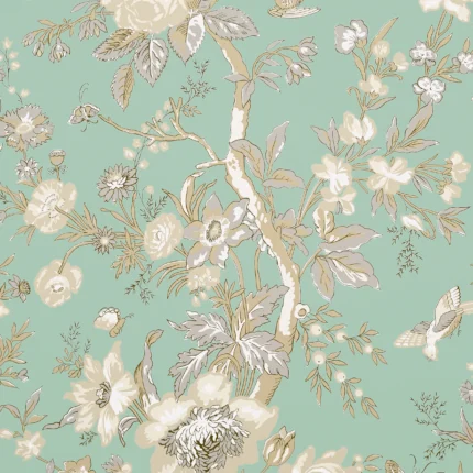Thibaut NEMOUR Aqua Enchantment Wallpaper T36130