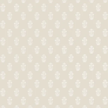 Thibaut CORWIN wallpaper in White on Natural
