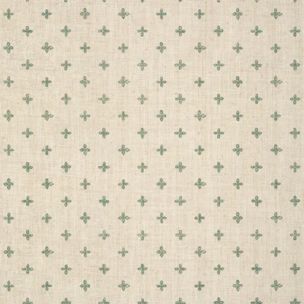 Thibaut BETHANY wallpaper in Green on Off White