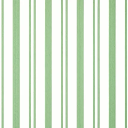 Thibaut MAGGIE STRIPE wallpaper in Green